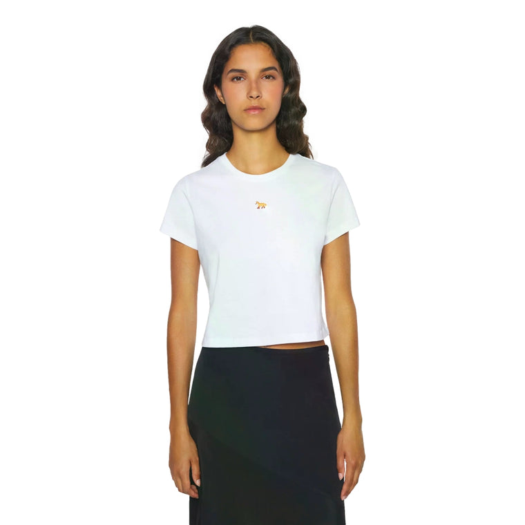 MAISON KITSUNE BABY FOX BABY TEE-SHIRT-WHITE
