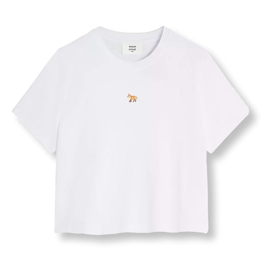 MAISON KITSUNE BABY FOX BABY TEE-SHIRT-WHITE