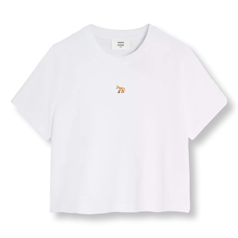 MAISON KITSUNE BABY FOX BABY TEE-SHIRT-WHITE