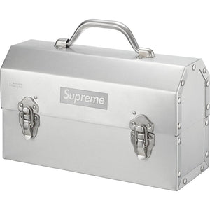 SUPREME L. MAY MFG INC. MINER'S LUNCHBOX-SILVER