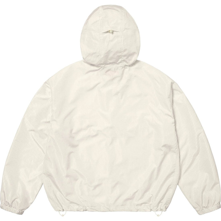 SUPREME REFLECTIVE RIPSTOP ANORAK-WHITE