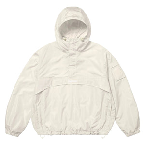 SUPREME REFLECTIVE RIPSTOP ANORAK-WHITE