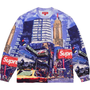 SUPREME SKYLINE SEQUIN L/S TOP-DAYTIME