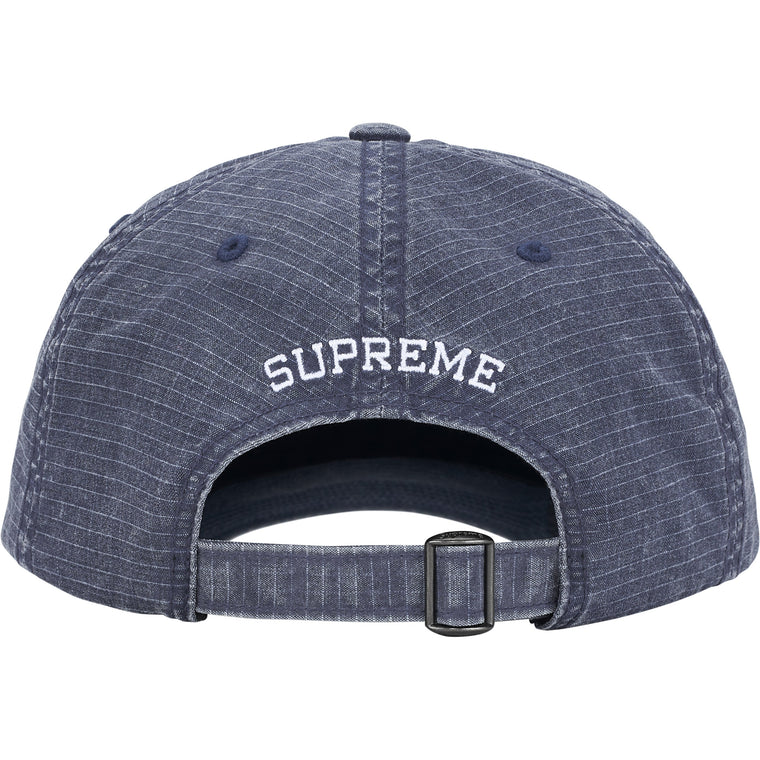 SUPREME ARABIC LOGO RIPSTOP 6-PANEL-NAVY
