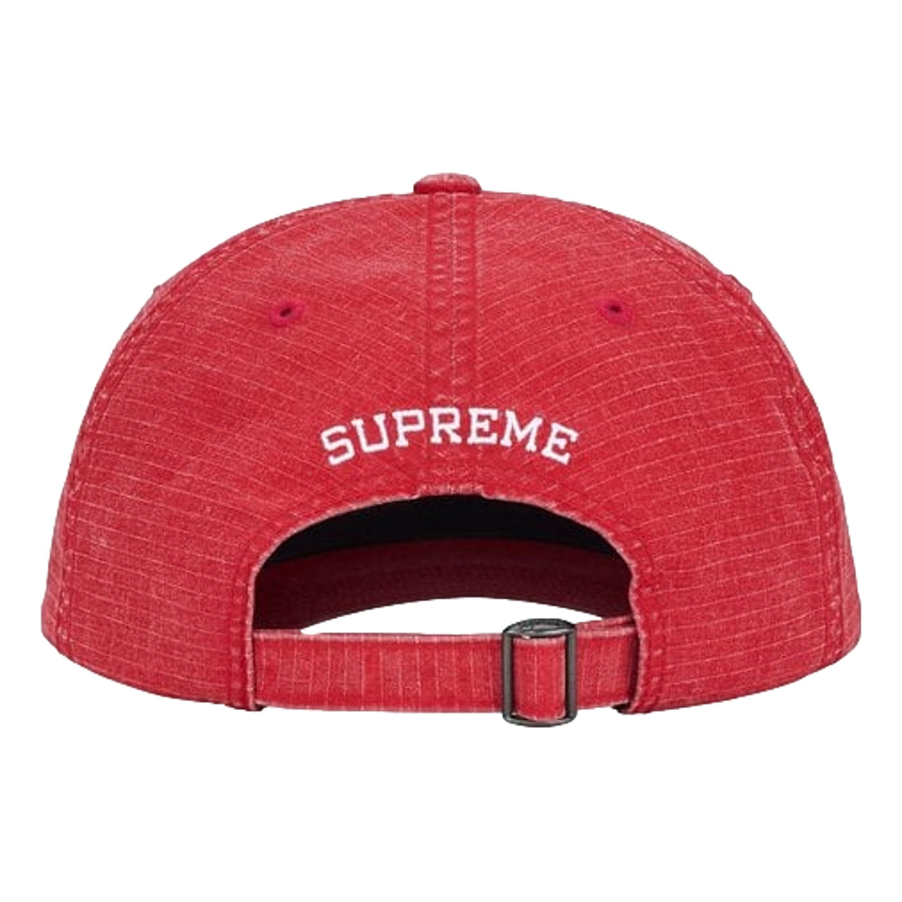 SUPREME ARABIC LOGO RIPSTOP 6-PANEL-RED