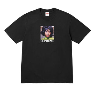 SUPREME ARETHA TEE-BLACK