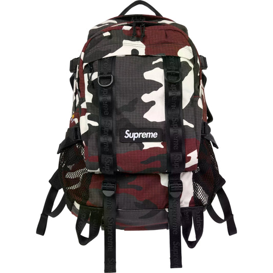 SUPREME BACKPACK-RED CAMO