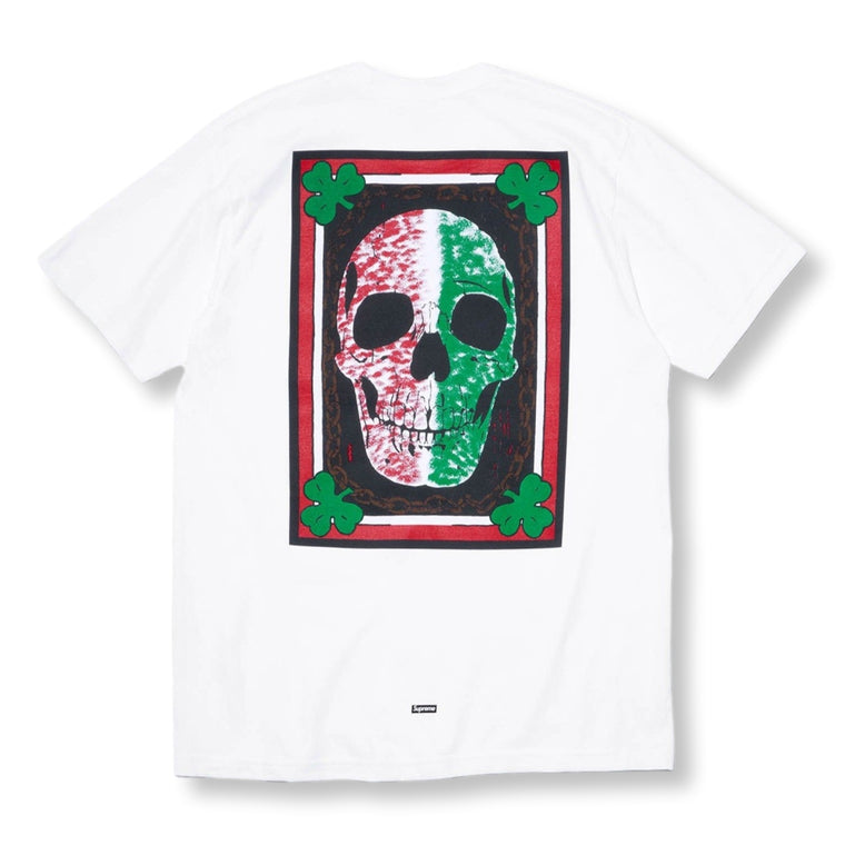 SUPREME MIKE KELLEY BANNER TEE-WHITE