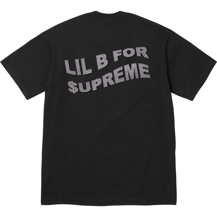 SUPREME BASED TEE-BLACK