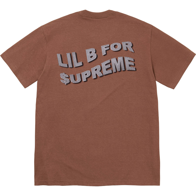 SUPREME BASED TEE-BROWN