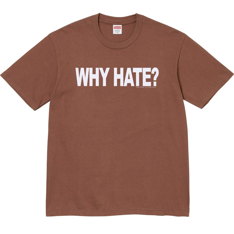SUPREME BASED TEE-BROWN