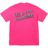 SUPREME BASED TEE-FUCHSIA