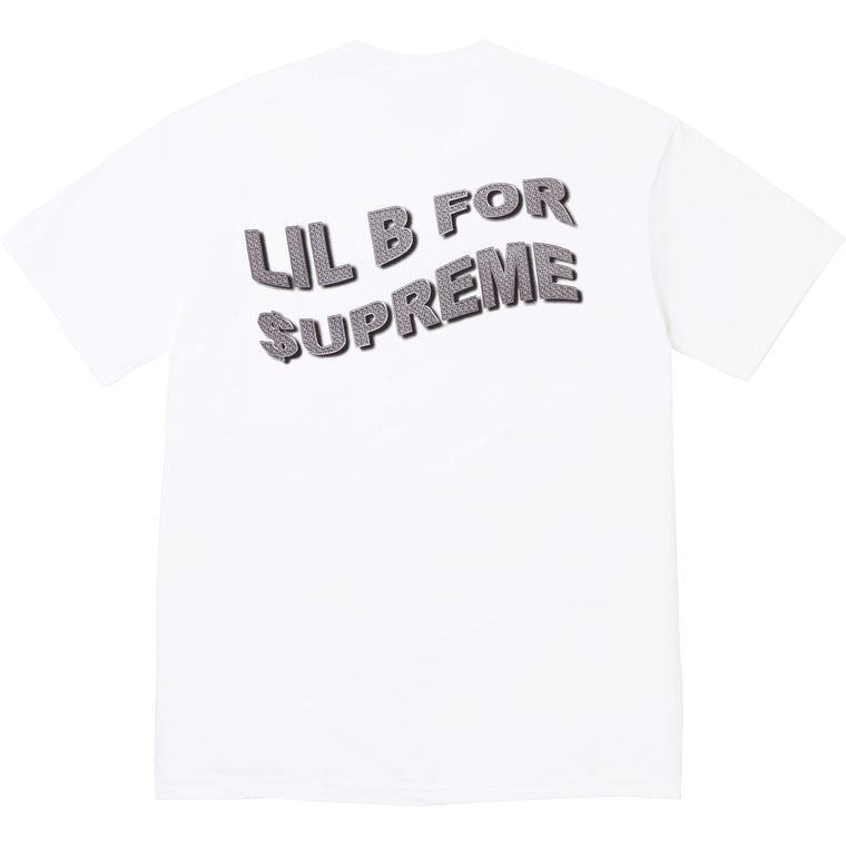 SUPREME BASED TEE-WHITE