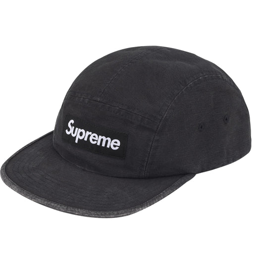 SUPREME CANVAS CAMP CAP-BLACK
