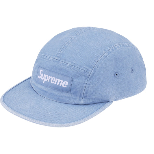 SUPREME CANVAS CAMP CAP-BLUE