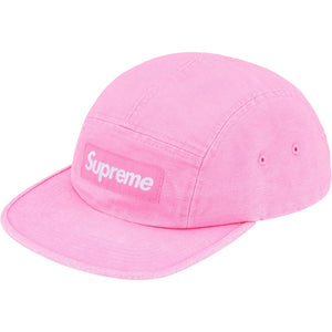 SUPREME CANVAS CAMP CAP-PINK