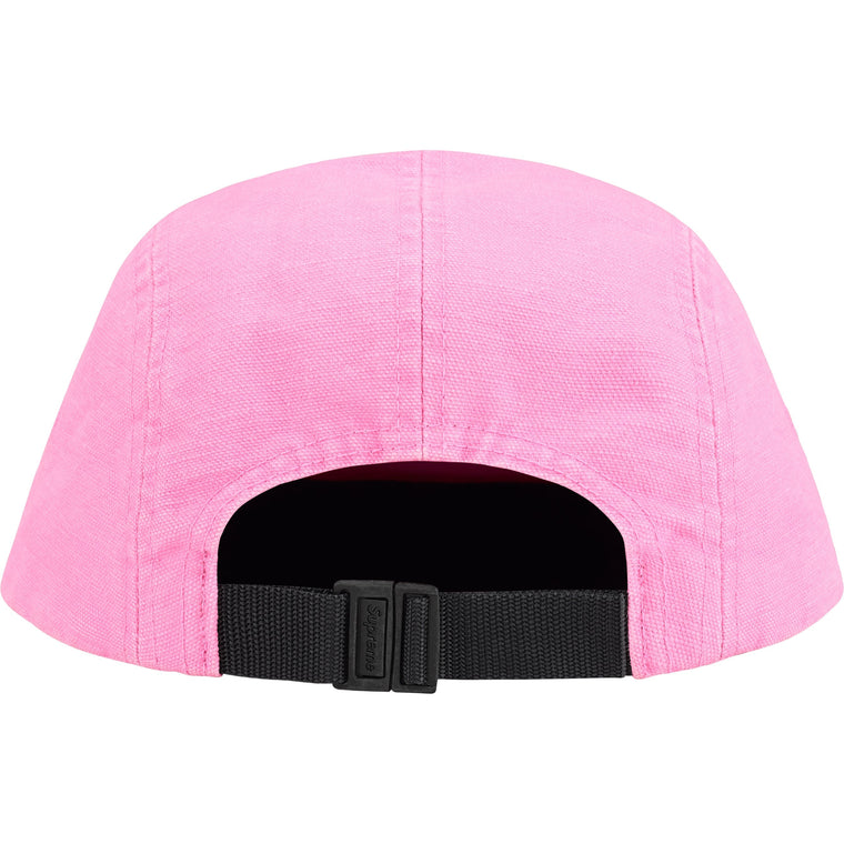 SUPREME CANVAS CAMP CAP-PINK