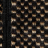 SUPREME CHECKERBOARD FAUX FUR ZIP UP HOODED SWEATER-BLACK