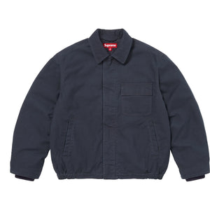 SUPREME CORDURA TWILL UTILITY JACKET-NAVY