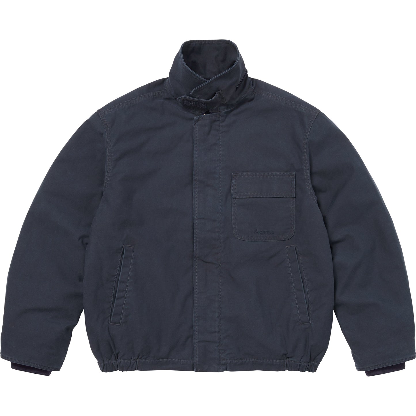 SUPREME CORDURA TWILL UTILITY JACKET-NAVY