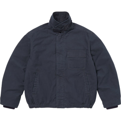 SUPREME CORDURA TWILL UTILITY JACKET-NAVY