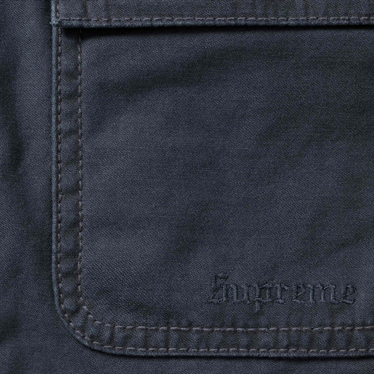 SUPREME CORDURA TWILL UTILITY JACKET-NAVY