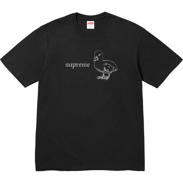 SUPREME DUCK TEE-BLACK