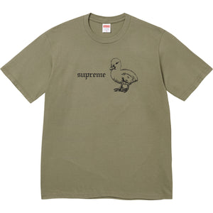 SUPREME DUCK TEE-LIGHT OLIVE
