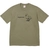 SUPREME DUCK TEE-LIGHT OLIVE
