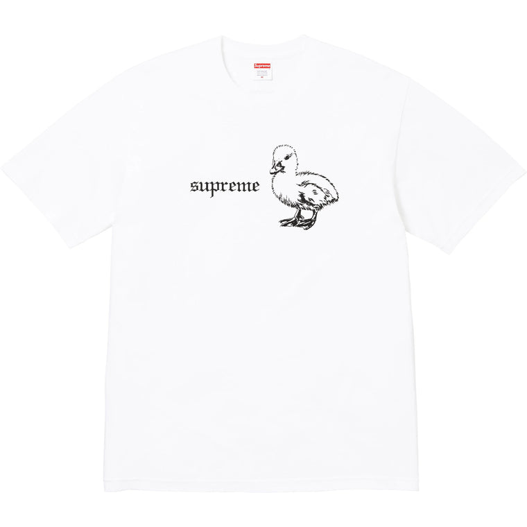 SUPREME DUCK TEE-WHITE
