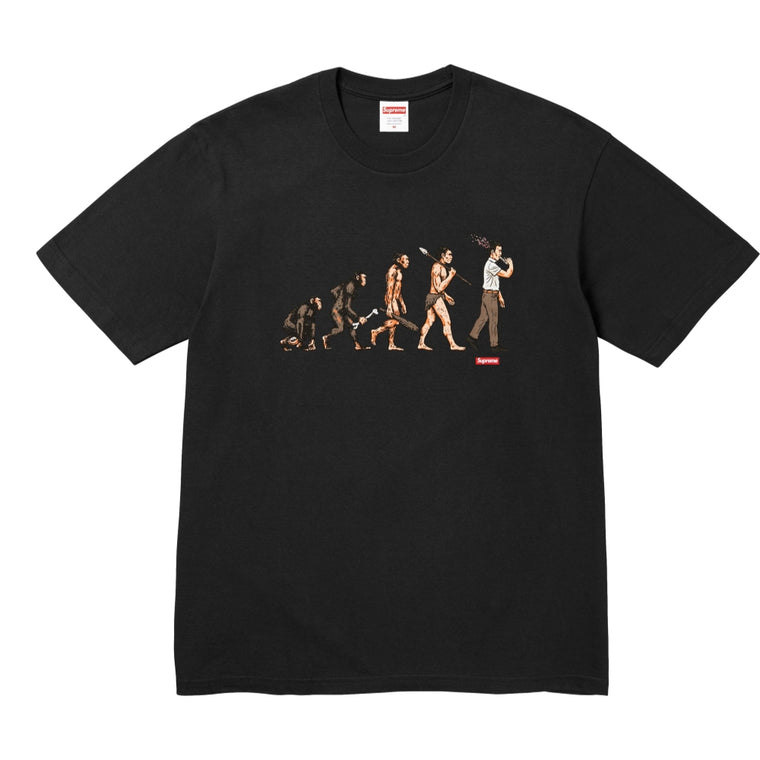 SUPREME EVOLUTION TEE-BLACK