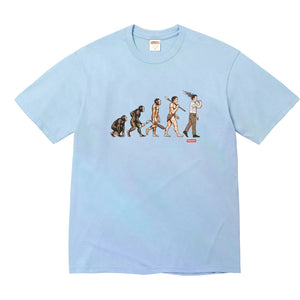 SUPREME EVOLUTION TEE-POWDER BLUE