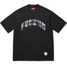 SUPREME FUCK EM PLAID S/S TOP-BLACK