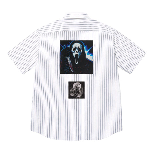 SUPREME GHOSTFACE® S/S WORK SHIRT-STRIPE