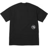 SUPREME GOD SAVE US TEE-BLACK