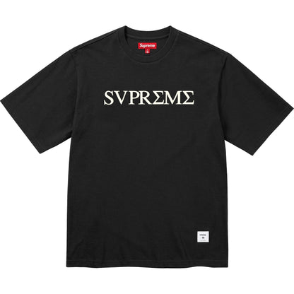 SUPREME GREEK S/S TOP-BLACK