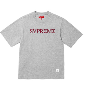 SUPREME GREEK S/S TOP-GREY