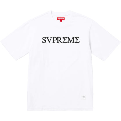 SUPREME GREEK S/S TOP-WHITE