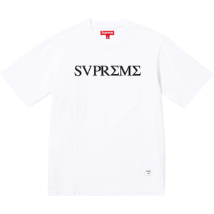 SUPREME GREEK S/S TOP-WHITE