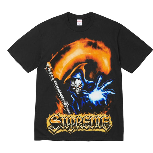 SUPREME GRIM REAPER TEE-BLACK