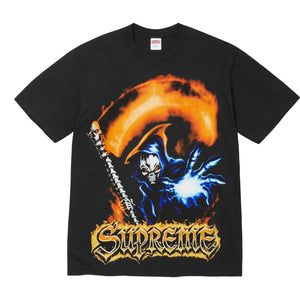SUPREME GRIM REAPER TEE-BLACK