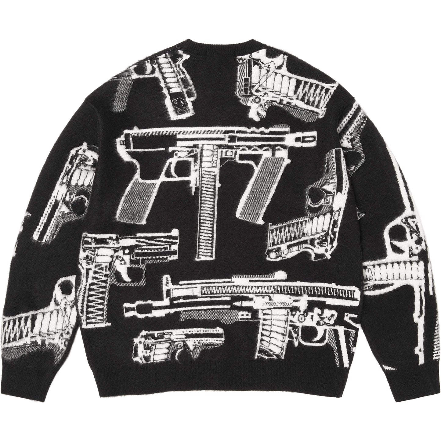 SUPREME GUNS SWEATER-BLACK