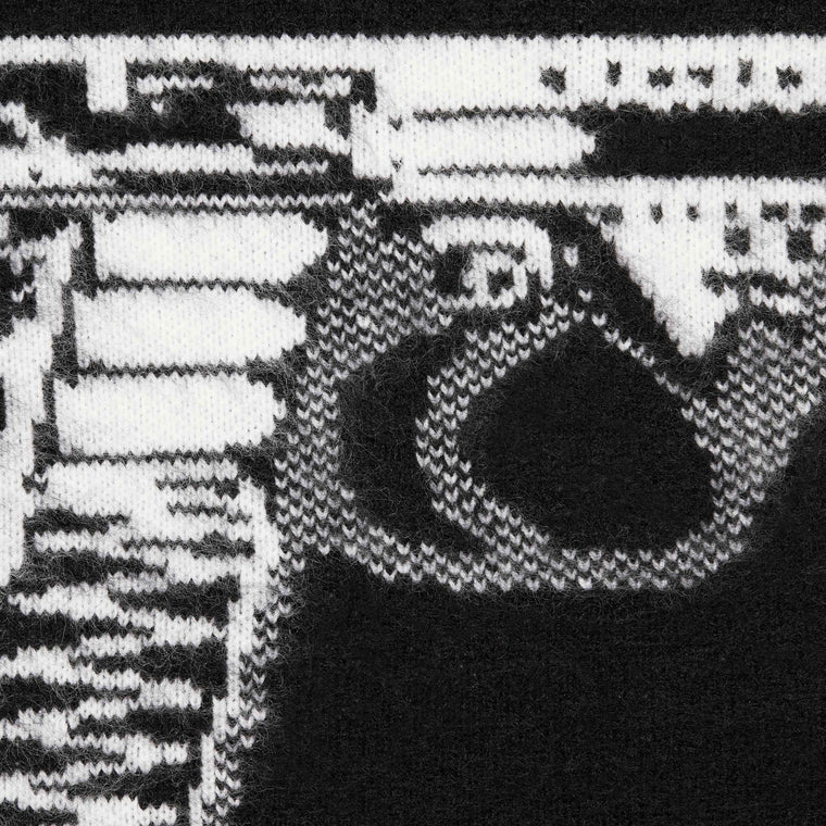 SUPREME GUNS SWEATER-BLACK
