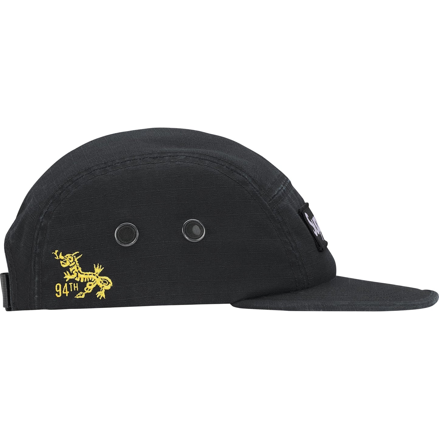 SUPREME MILITARY CAMP CAP-BLACK