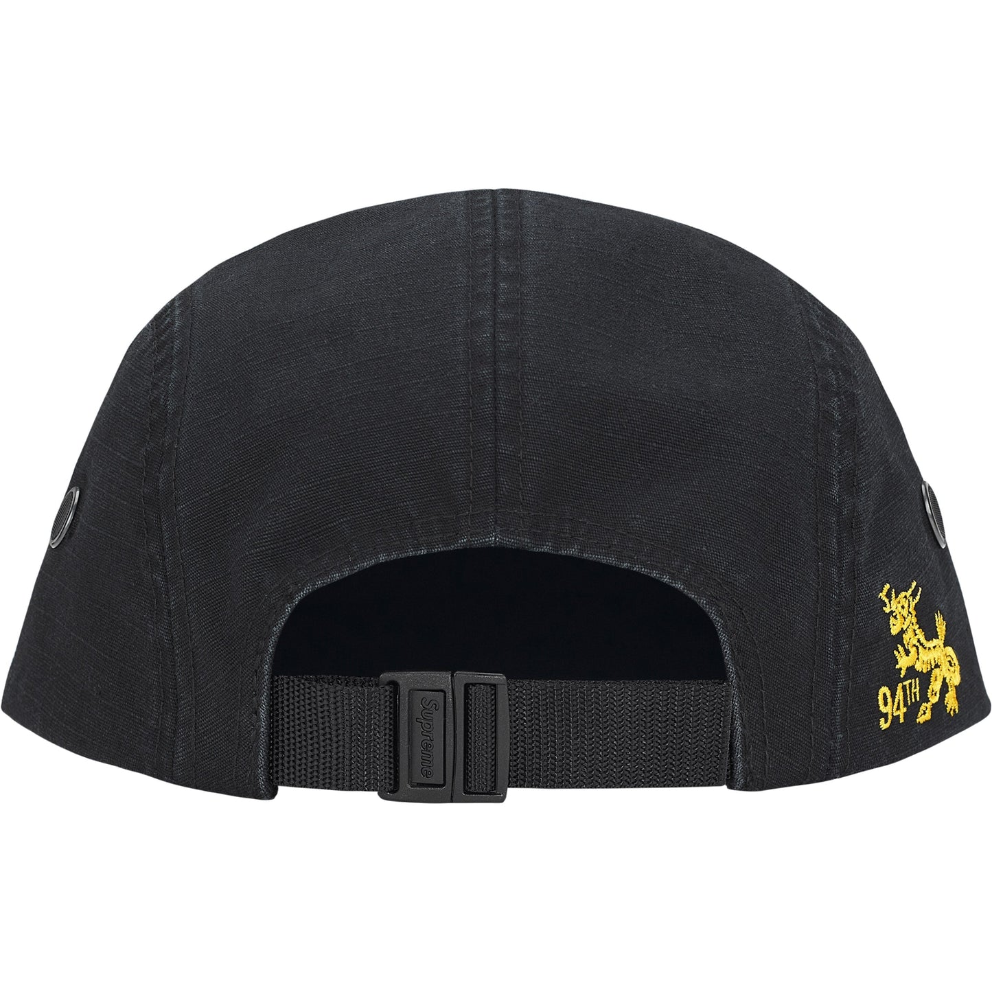 SUPREME MILITARY CAMP CAP-BLACK