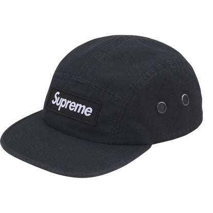 SUPREME MILITARY CAMP CAP-BLACK