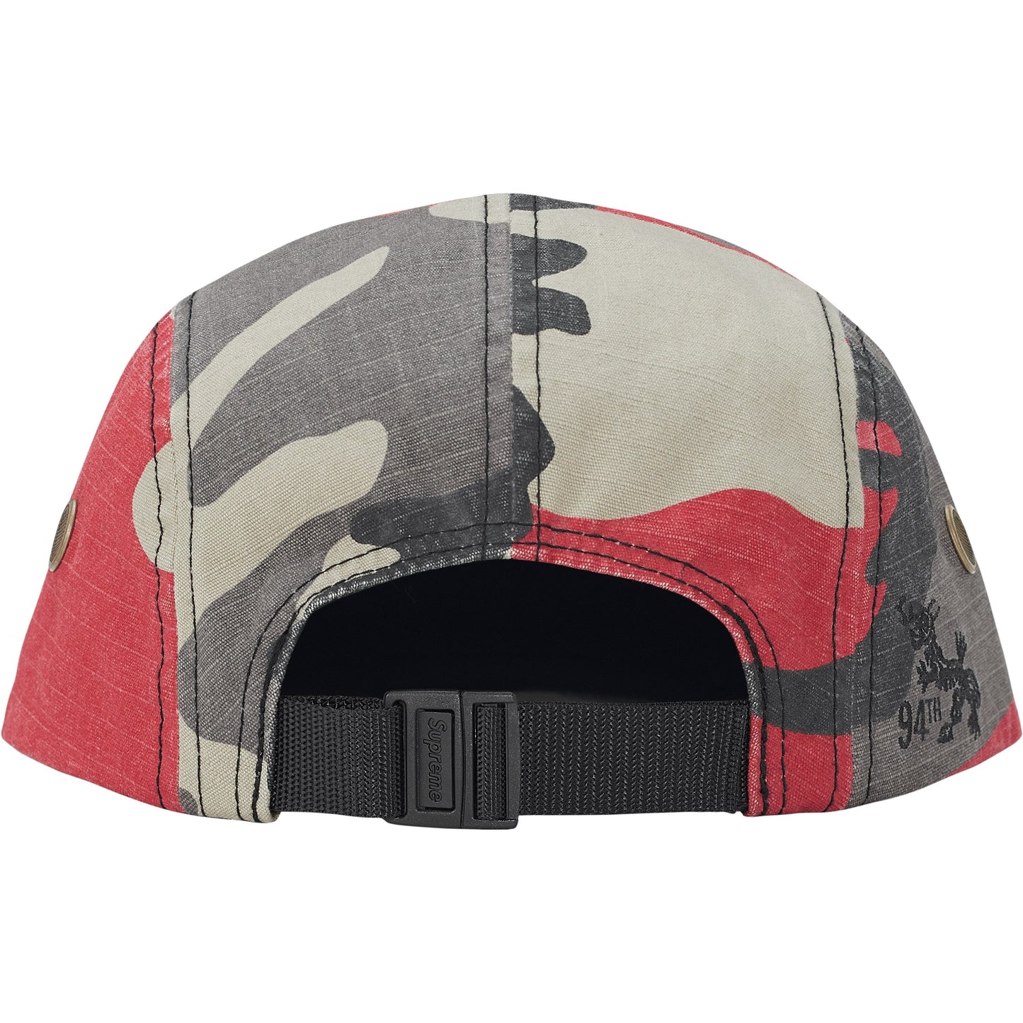 SUPREME MILITARY CAMP CAP-RED CAMO