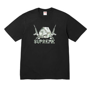SUPREME ORIGAMI TEE-BLACK