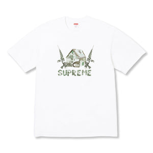 SUPREME ORIGAMI TEE-WHITE