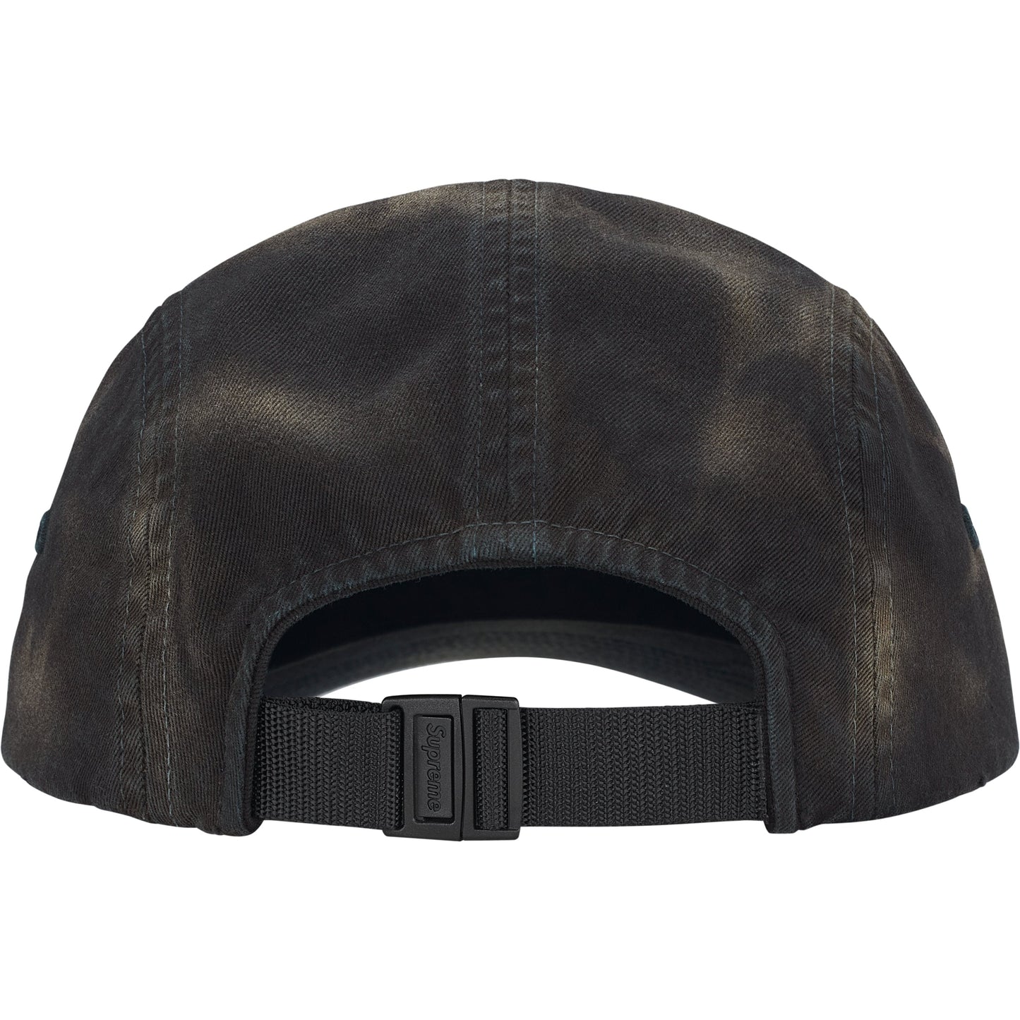SUPREME OVERDYED CAMP CAP-BLACK